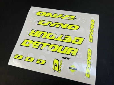 Decal Set for 1992 Dyno Detour  - Fingerprint - for Blue Frames - Image 1 of 4