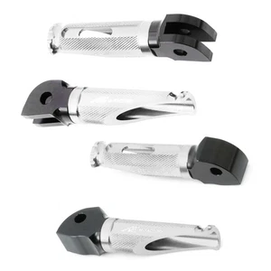 Silver MFP Rider Rear Foot Pegs Kit Set For ER-6F 06 07 08 - Bild 1 von 5