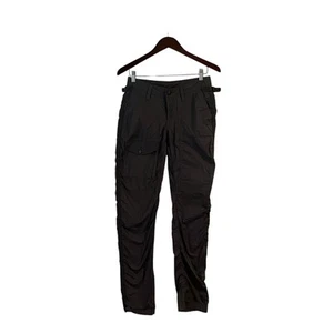 Boston Proper Cargo Pant Gray Pockets Y2K 90s Slim Leg Cotton Stretch Size 6 - Picture 1 of 9