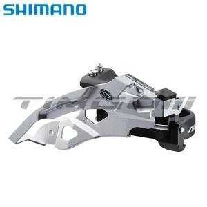 Shimano Alivio FD-M430 3x9 Speed Front Derailleur Dual Pull Clamp-on 31.8/34.9mm - Picture 1 of 6