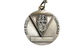 PORTE CLES BI FACES DES PARACHUTISTES LEGION ETRANGERE 2° REP  S/OFF DE LA CEA - Picture 1 of 3