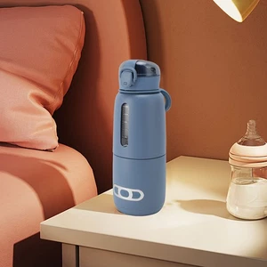Portable Water Warmer 15000mah Portable Milk Warmer USB Rechargeable For Travel - Picture 1 of 24