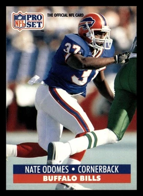 Nate Odomes 1991 Pro Set #80 Buffalo Bills FOOTBALL *222 - Image 1 of 2