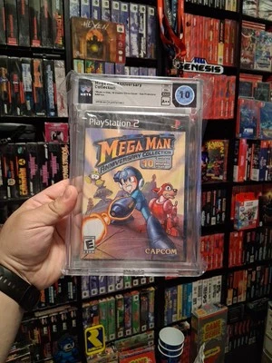 Mega Man Anniversary Collection PlayStation 2 PS2 Graded WATA 10 A++ SEALED - Image 1 of 4