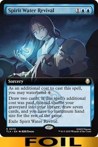 1x - Spirit Water Revival - FOIL EXTENDED ART - Avatar: The Last Airbender MTG - Picture 1 of 1