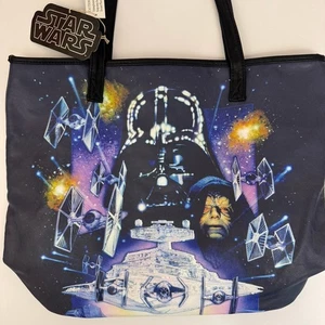 Disney Loungefly Star Wars Tote Bag Purse Darth Vader (LE) New NWT Black - Picture 1 of 7