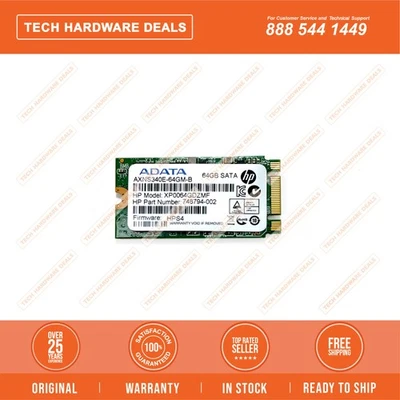 XP0064GDZMF    64GB 6G SATA 2242 MLC M.2 SSD - Image 1 of 2