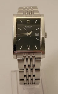 Citizen Watch Co. Classic Men's Stainless Steel Watch - Black Dial 1012-S020824 - Picture 1 of 10