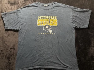 Pittsburgh Steelers Football Vintage Logo T Shirt Mens Size Large - Picture 1 of 5