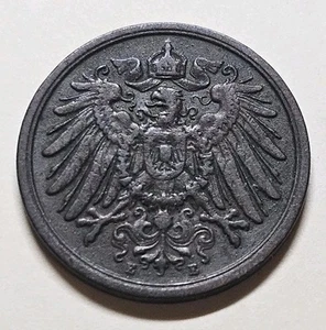 ALLEMAGNE 2 PFENNIG 1913 E Germany Deutchland - Foto 1 di 2