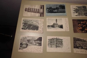 Sammlung alter AK, 34 St. Italien, meist um 1900, meist gelaufen, siehe Fotos - Bild 1 von 6
