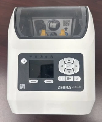 Zebra ZD620 ZD62H42-T01F00EZ Thermal Transfer Printer, Ethernet/Bluetooth/USB - Image 1 of 4