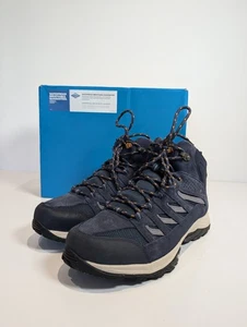Columbia Hiking Shoes Crestwood Mid Waterproof Womens Size UK 9 Blue - Picture 1 of 13