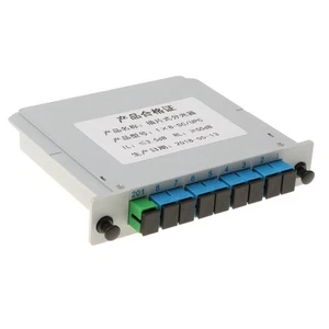 1 à 8 Sc/UPC Ont Inséré Le Diviseur Optique De Fibre Du Diviseur FTTH De - Afbeelding 1 van 7