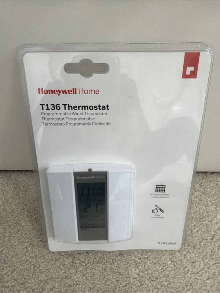 Honeywell  T136 : Thermostat programmable, RRP£50 - Image 1 of 1
