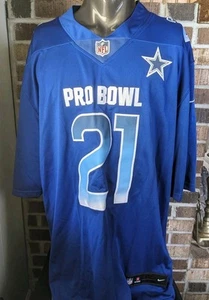 Ezekiel Elliott #21 Pro Bowl NFL Players On Field Dallas Cowboys Jersey Sz XXL - Picture 1 of 14