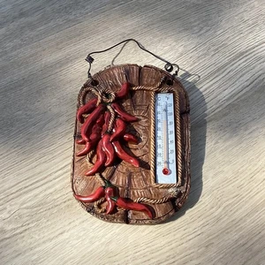 Rustikales Chili Pfeffer Thermometer Wanddeko Neuheit Küche Landhaus - Bild 1 von 4