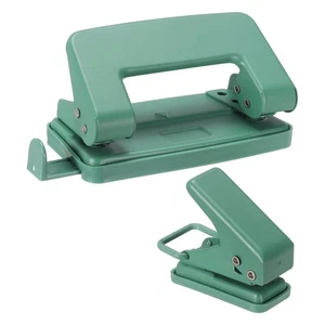 1/4" Locher, 2 Stück Handlocher Presse Metall Papierlocher, Grün - Bild 1 von 6