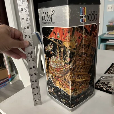 Vintage 1974 Heye 1000 Jigsaw Puzzle Loup Captain Flint’s Party Missing 6 Pieces - Image 1 of 4