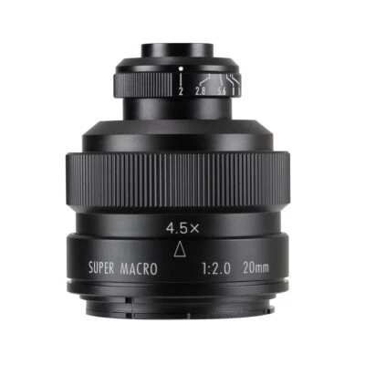Zhongyi Mitakon 20mmf/2 4.5X Super Macro F mount lens for  Nikon DSLR camera - Image 1 of 4