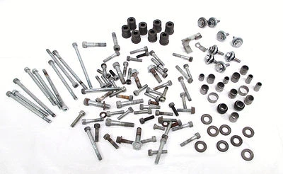 Yamaha XZ550 1982 82 Vision OEM motor mixto hardware tuercas pernos tornillos Foto 1 de 4