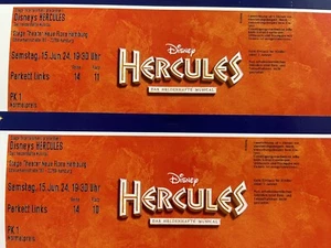2x Hercules Musical Karten 15.06.24 um 19:30 - Bild 1 von 1
