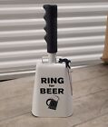 Ring For Beer Classic Cow Bell Farmhouse Man Cave Decor Fun Bar Gift New