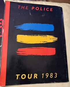Vintage The Police Rock Band Tour Programs (2) # 834 Synchronicity - Picture 1 of 9