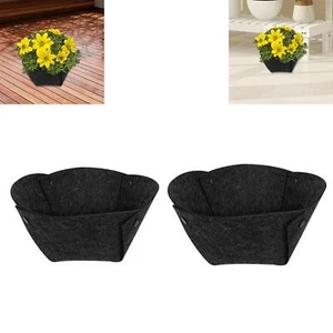 Planter Basket Liner Replacement Liner for Plants Pans Felt Liner Flower Pot - Picture 1 of 14