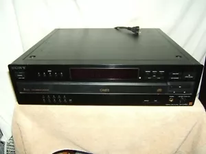 SONY CDP-CA80ES 5 Disc CD Changer Player - Picture 1 of 12