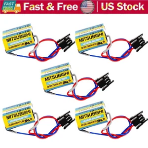 5 x MR-BAT ER17330V/3,6V Mitsubishi A6BAT SPS Batterie mit Stecker 1700mAh US. - Bild 1 von 11