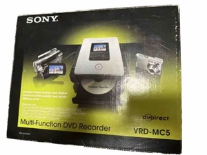DVD Recorder SONY VRD-MC5 New in Open Box  Power Cord Tested Works DVD-R - Bild 1 von 8