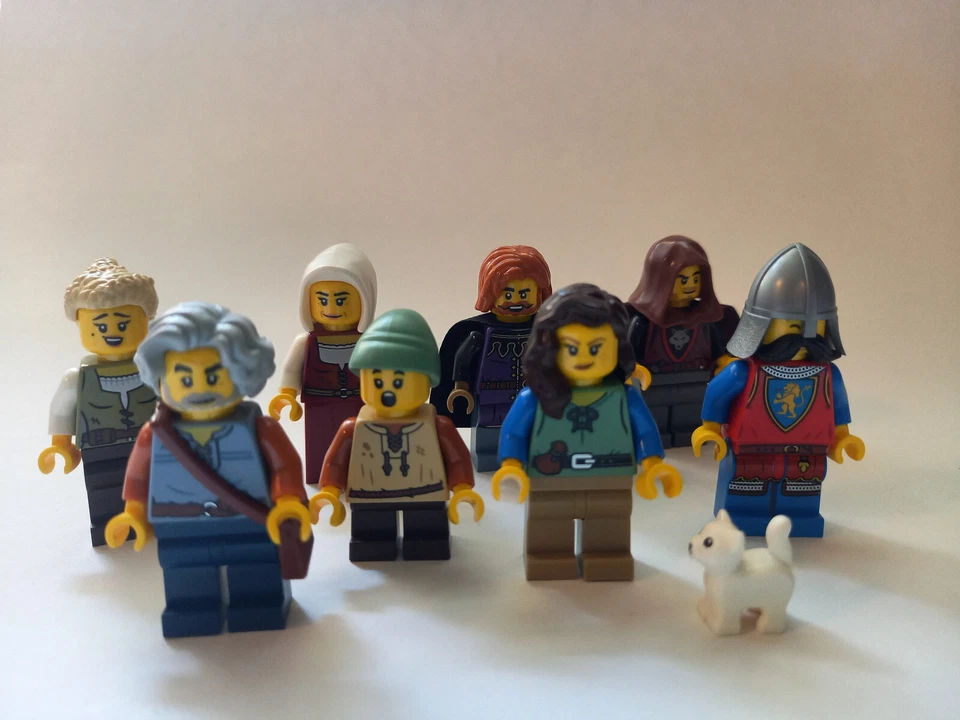 LEGO® Mittelalter Minifiguren (Stadtplatz) Auswahl NEU - Bild 1 von 1