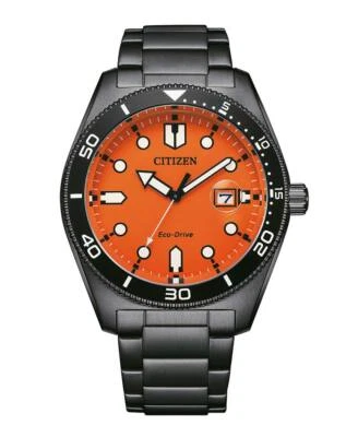 Citizen Aw1765-88x Eco-drive Herrenuhr 100m Orangerot/Schwarz - Imagen 1 de 2