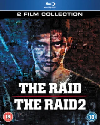 The Raid/The Raid 2 Blu-ray (2014) Iko Uwais, Evans (DIR) cert 18 2 discs - Image 1 of 2