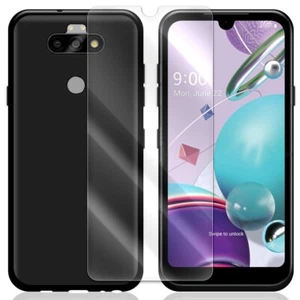 NEW Shockproof Screen Protector Film& TPU Case For Sprint LG Phoenix 5 LM-K300AM - Picture 1 of 1