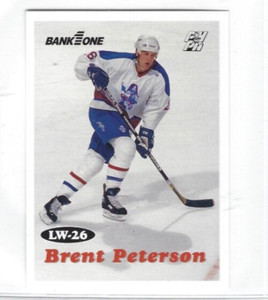 1997-98 Milwaukee Admirals (IHL) Brent Peterson