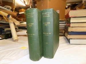 1909, 1914 Antique Books / 2-Volume Complete Set Of BIRDS OF NEW YORK - Foto 1 di 14