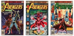 Avengers #185-187 NEWSSTAND Darkhold KEY Scarlet Witch 185 186 187 1979 Marvel - Picture 1 of 7