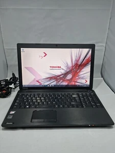 Toshiba Satellite C50D-A-13X  AMD E1-2100 8GB RAM 500GB HDD 15.6" WIN10 - Picture 1 of 8