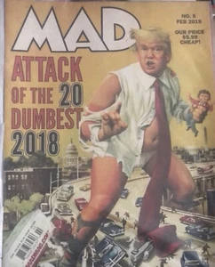 MAD Magazine (Feb 2019) Donald TRUMP - ATTACK of the 20 DUMBEST - Picture 1 of 1
