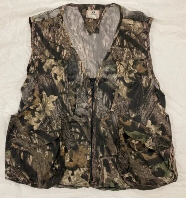 Vintage Mossy Oak Camo Hunting Men’s Size XL Pockets Shooting - Image 1 of 4