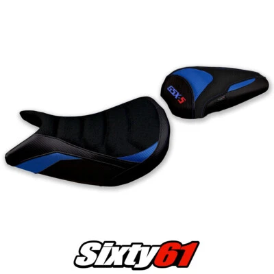 Suzuki GSXS 1000F 2015-2017 2018 2019 2020 Seat Cover Tappezzeria Ultragrip Blue - Image 1 of 4