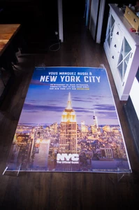 NUEVA YORK ✯ GUÍA OFICIAL Autobús Francés Vintage Cartel Turístico Original Años 2010 - Imagen 1 de 7