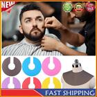 Portable Silicone Haircut Hair Coloring Cape Durable Neck Shawl w/Magnet Buckle