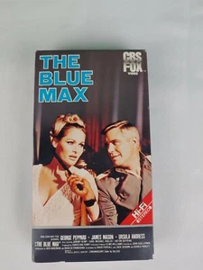 THE BLUE MAX 1966/84 VHS Hi-Fi Video Tape CBS/FOX 1984 Release - Very Good - Picture 1 of 9
