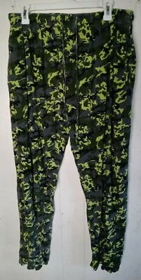 MEN'S OPEN TRAILS CAMO  LOUNGE PAJAMMA PANTS SIZE XL POCKETS - Image 1 of 3