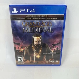 Grand Ages: Medieval Limited Special Edition (Sony PlayStation 4, 2015) PS4 Game - Picture 1 of 7
