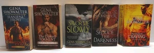 Lot of 5 Paperback Books by Gena Showalter Mixed Series - Imagen 1 de 7