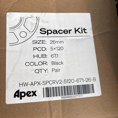 Camaro APEX CAMARO WHEEL SPACERS - PAIR - Image 1 of 4